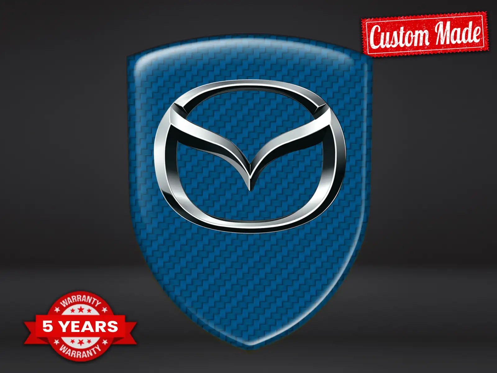 Mazda Adesivi e Decalcomanie Auto Regolabili Pro Moderni